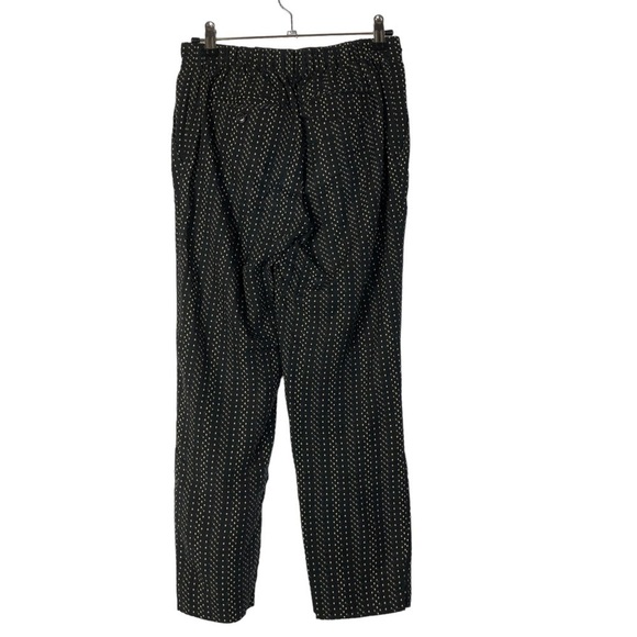 Madewell Track Trousers Black Dot Printed XXS - Picture 3 of 4
